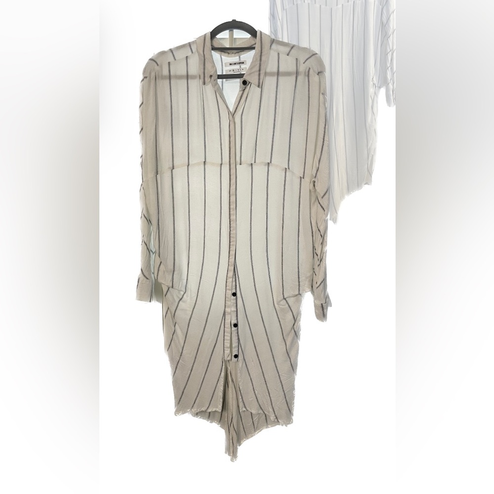 One Teaspoon Midi Shirt Dress